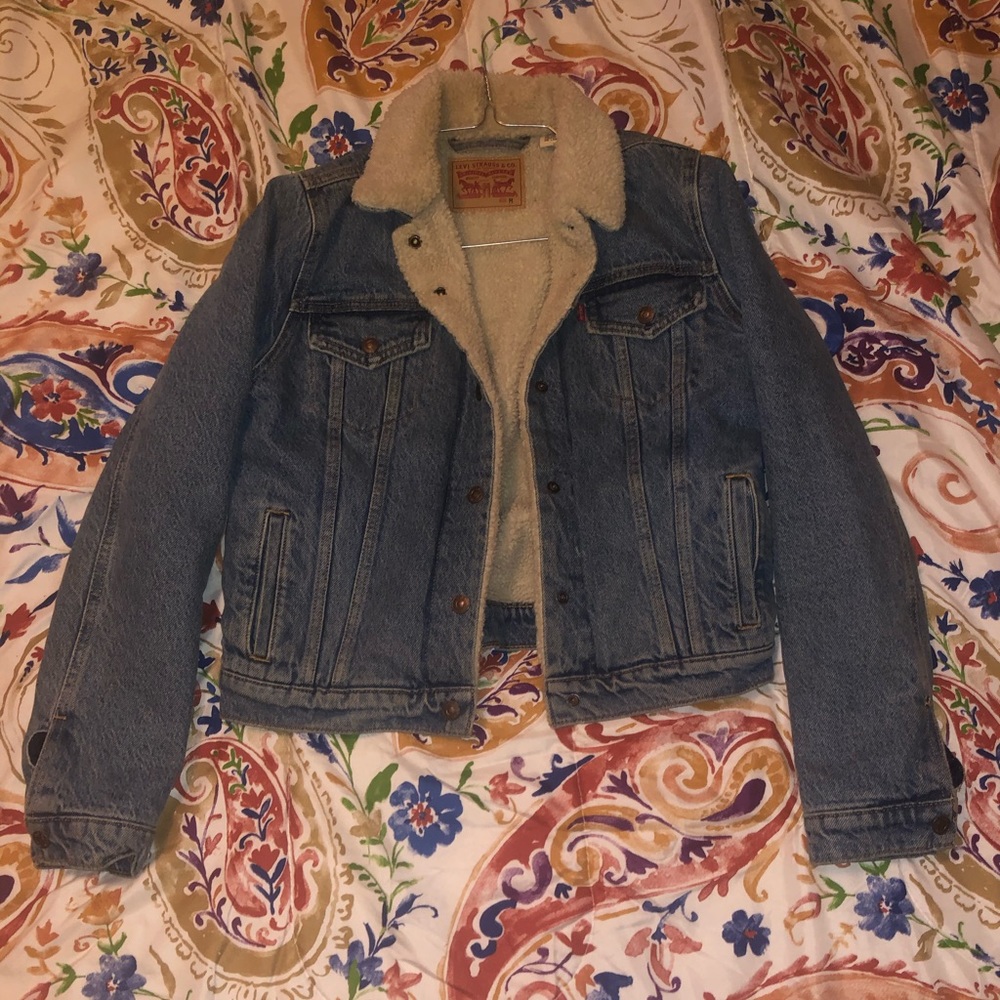 Levi Sherpa Jean jacket